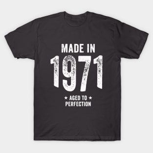 Made In 1971 Retro T-Shirt